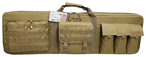 Military Outdoor Ranger 3 Rifles Gun Case Backpack