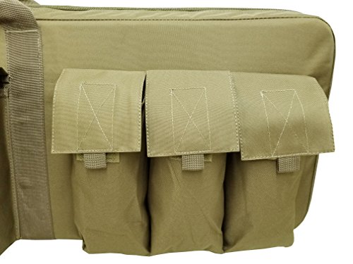 Military Outdoor Ranger 3 Rifles Gun Case Backpack