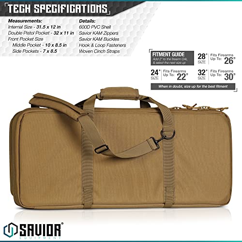 Savior Equipment American Classic Double Short Gun Case