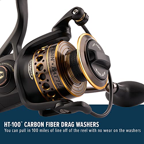 PENN Battle Spinning Reel Kit, Size 5000, Includes Cover