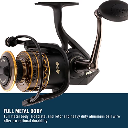 PENN Battle Spinning Reel Kit, Size 5000, Includes Cover