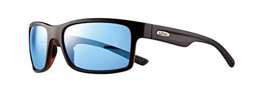 Revo Crawler Polarized Sunglasses: Matte Black Tortoise Frame