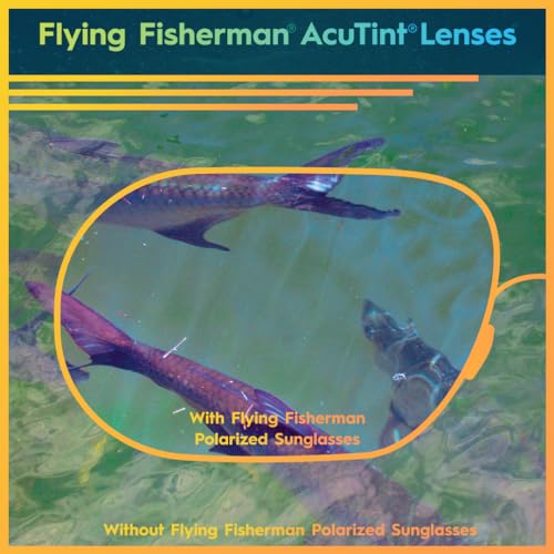 Polarized Flying Fisherman Streamer Sunglasses for Hunting/Fishing
