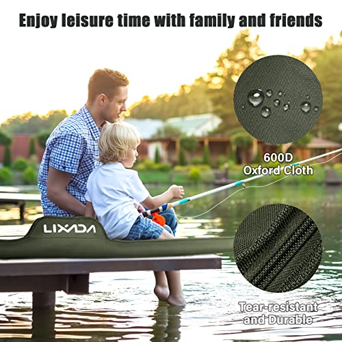 LIXADA Portable Folding Fishing Rod Case 55 Inch