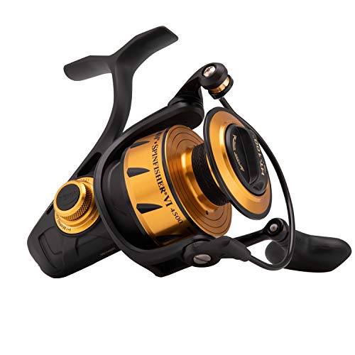 PENN Spinfisher VI Inshore Fishing Reel, 4500 Black Gold