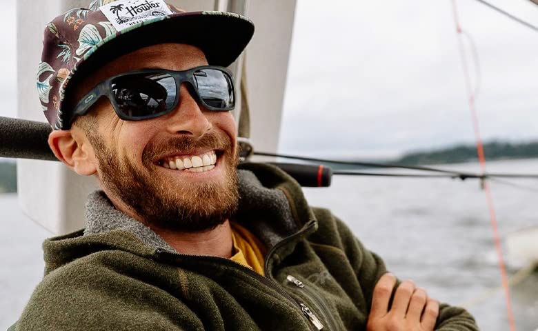 Revo Crawler Polarized Sunglasses: Matte Black Tortoise Frame