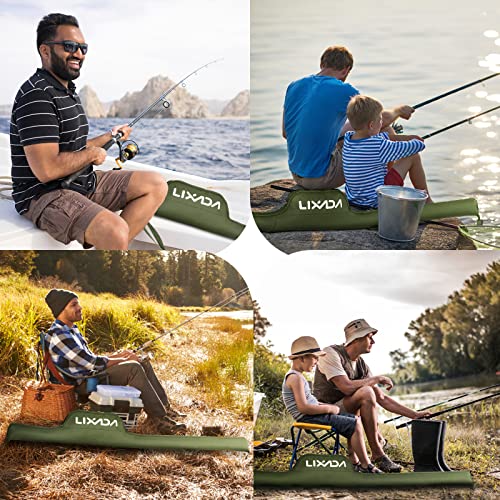 LIXADA Portable Folding Fishing Rod Case 55 Inch