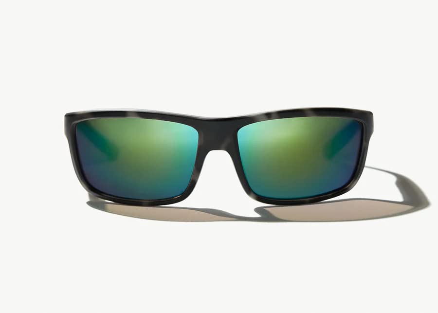 Bajio Nippers Squall Tortoise Sunglasses with Green Mirror