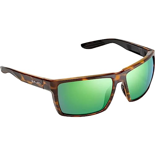 BAJIO Stiltsville Sunglasses - Gray Tortoise Matte/Gray Mirror