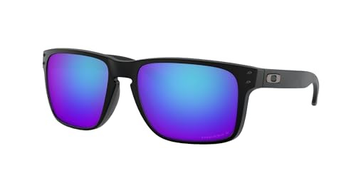 Oakley Men's Holbrook XL Sunglasses, Matte Black/Prizm Sapphire
