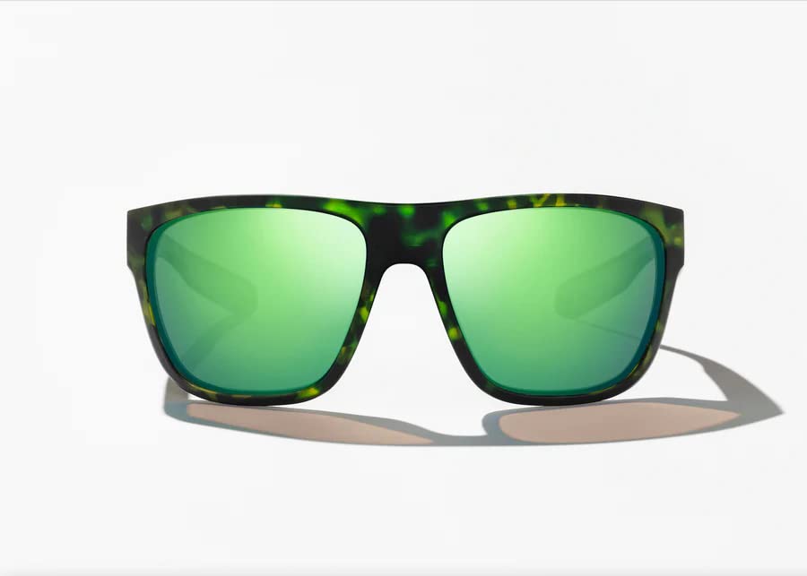 Bajio Roca Sunglasses - Shoal Tortoise Matte, Green Mirror