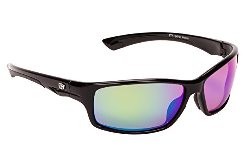 Strike King Hudson Polarized Sunglasses in Matte Black/Gray