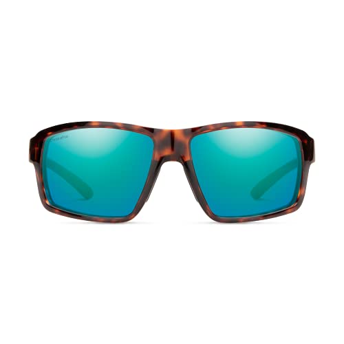 Smith Optics Hookshot Polarized Sunglasses, Tortoise/Opal Mirror