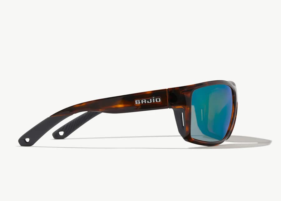 Bajio Bales Beach Sunglasses - Tortoise Green Mirror