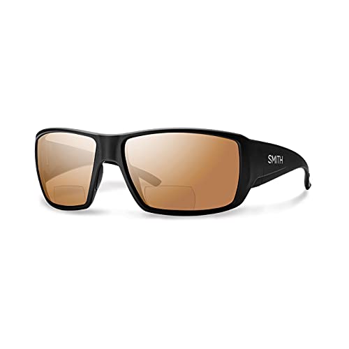 Smith Guide's Choice Bifocal Sunglasses Matte Black/Copper Mirror