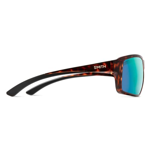 Smith Optics Hookshot Polarized Sunglasses, Tortoise/Opal Mirror