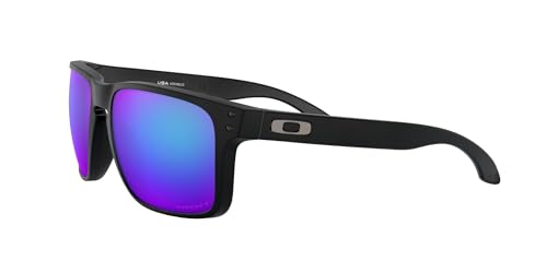 Oakley Men's Holbrook XL Sunglasses, Matte Black/Prizm Sapphire