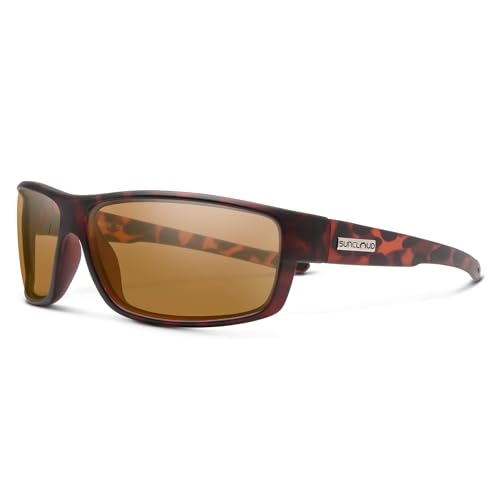 Suncloud Voucher Matte Tortoise Polarized Sunglasses for Men/Women