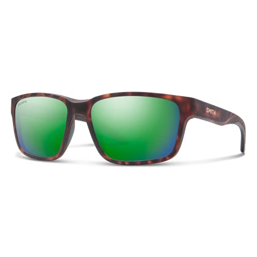 SMITH Basecamp Sunglasses - Matte Tortoise Green Mirror