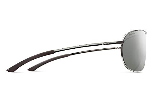 Smith Serpico 2 Silver ChromaPop Polarized Sunglasses