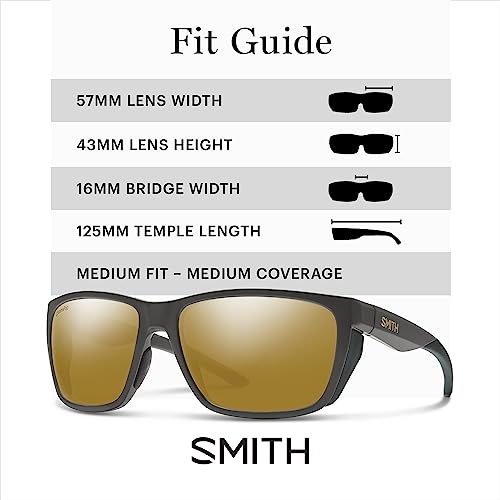 SMITH Longfin Sunglasses for Watersports, Fishing - Unisex