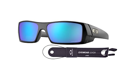 Oakley Gascan OO9014 Black Prizm Polarized Sunglasses Bundle