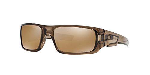 Oakley Men's Crankshaft Sunglasses, Brown Smoke/Brown Polarized