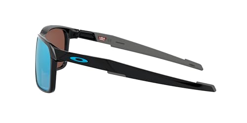 Oakley Portal X Sunglasses, Black/Prizm Deep Water Polarized