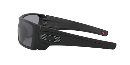 Oakley Men's Batwolf Sunglasses, Black/Grey Polarized