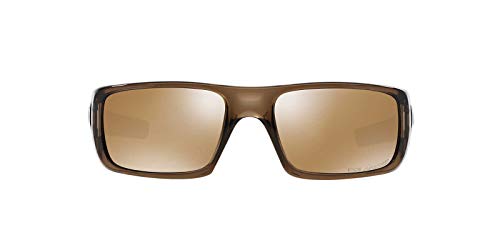 Oakley Men's Crankshaft Sunglasses, Brown Smoke/Brown Polarized