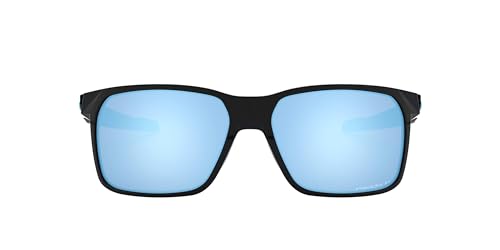 Oakley Portal X Sunglasses, Black/Prizm Deep Water Polarized