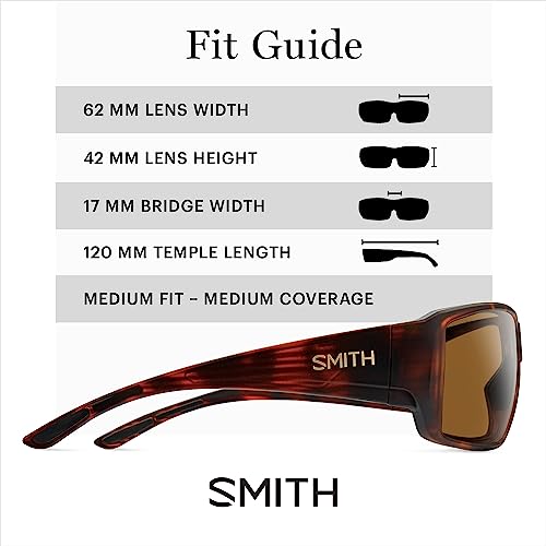 SMITH Guide's Choice Matte Tortoise Sunglasses - Chromapop Polarized