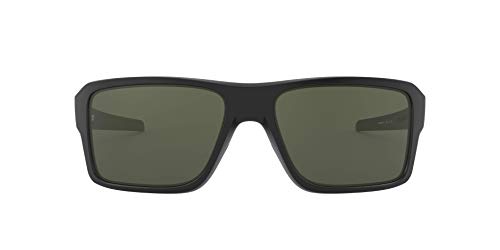 Oakley Men's Double Edge Sunglasses, Matte Black/Dark Grey
