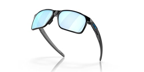 Oakley Portal X Sunglasses, Black/Prizm Deep Water Polarized
