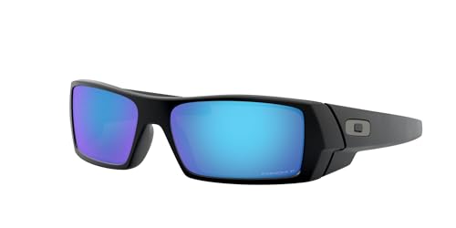Men's Oakley Gascan Sunglasses, Matte Black/Prizm Sapphire Iridium
