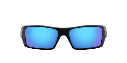 Men's Oakley Gascan Sunglasses, Matte Black/Prizm Sapphire Iridium