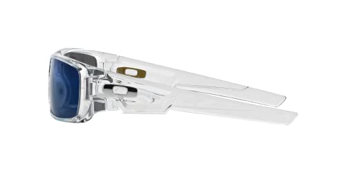 Oakley Crankshaft Sunglasses, Polished Clear/Ice Irid, One Size