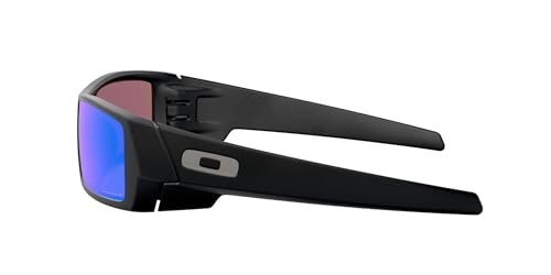 Men's Oakley Gascan Sunglasses, Matte Black/Prizm Sapphire Iridium
