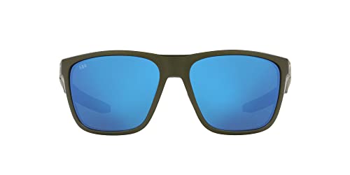 Costa Del Mar Men's FERG Polarized Sunglasses, Moss/Blue