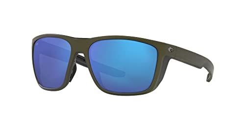 Costa Del Mar Men's FERG Polarized Sunglasses, Moss/Blue
