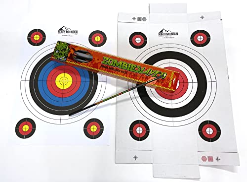 Zombie Slayer Crossbow Fletched Bolts - 6 Pack