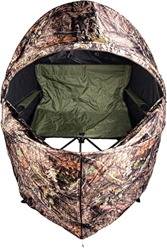 Ameristep 1-Person Tent Chair Blind in Mossy Oak