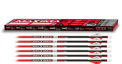 6 Pack Carbon Express Maxima Red SD Arrows
