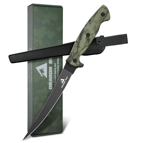 DRAGON RIOT 7 inch Fillet Knife for Anglers