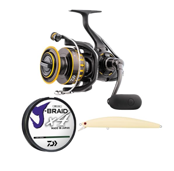 Daiwa BG4000 Reel with Line and SP Minnow