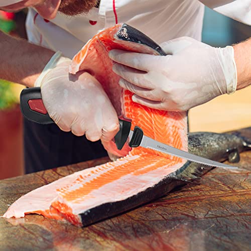 Electric Fillet Knife with Ti-Nitride S.S. Blades & Cooling Hole