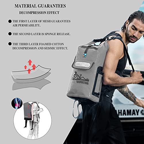 Waterproof Floating Dry Bag Backpack 20L/30L/40L