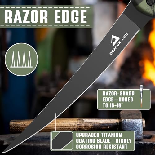 DRAGON RIOT 7 inch Fillet Knife for Anglers
