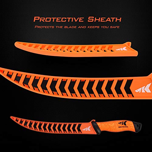 KastKing 9 inch Bait and Fillet Knife Set