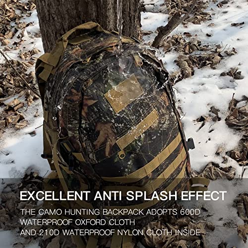 Digital Forest 40L Hunting Backpack for Men - Camo
